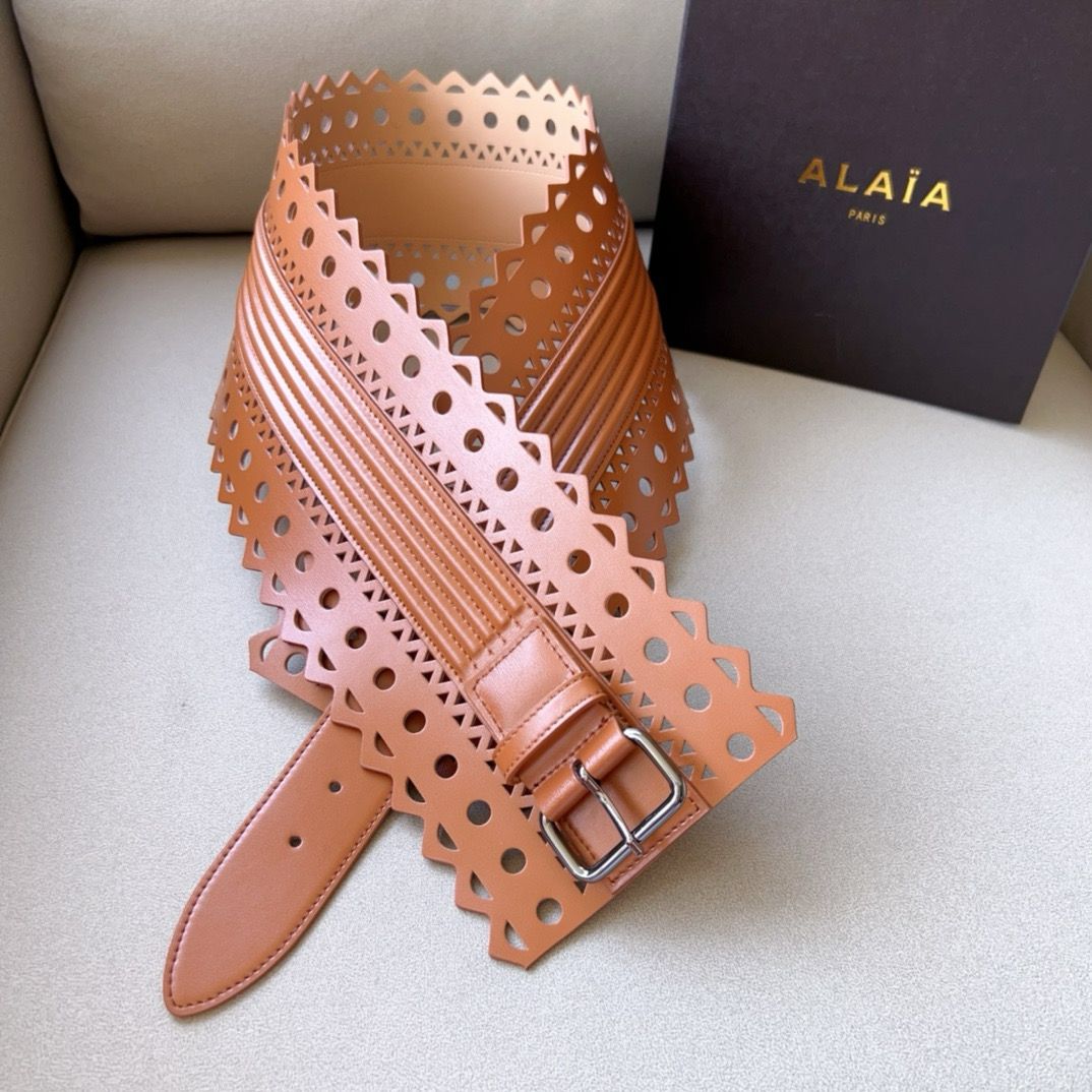 Alaïa Vienne Laser-Cut Corset Belt