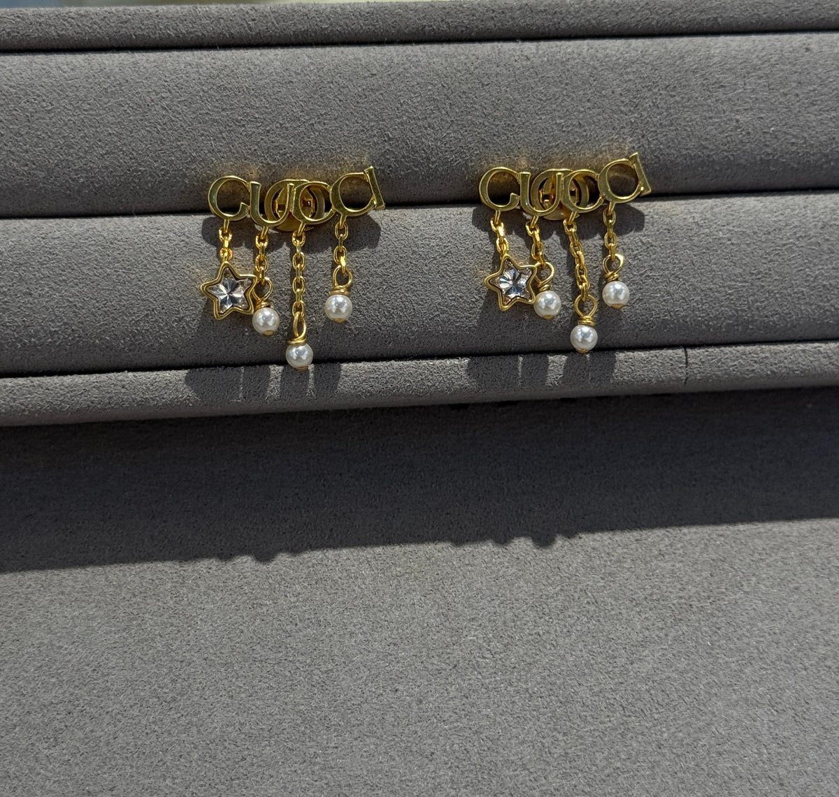 Gucci Gold Stud Earrings