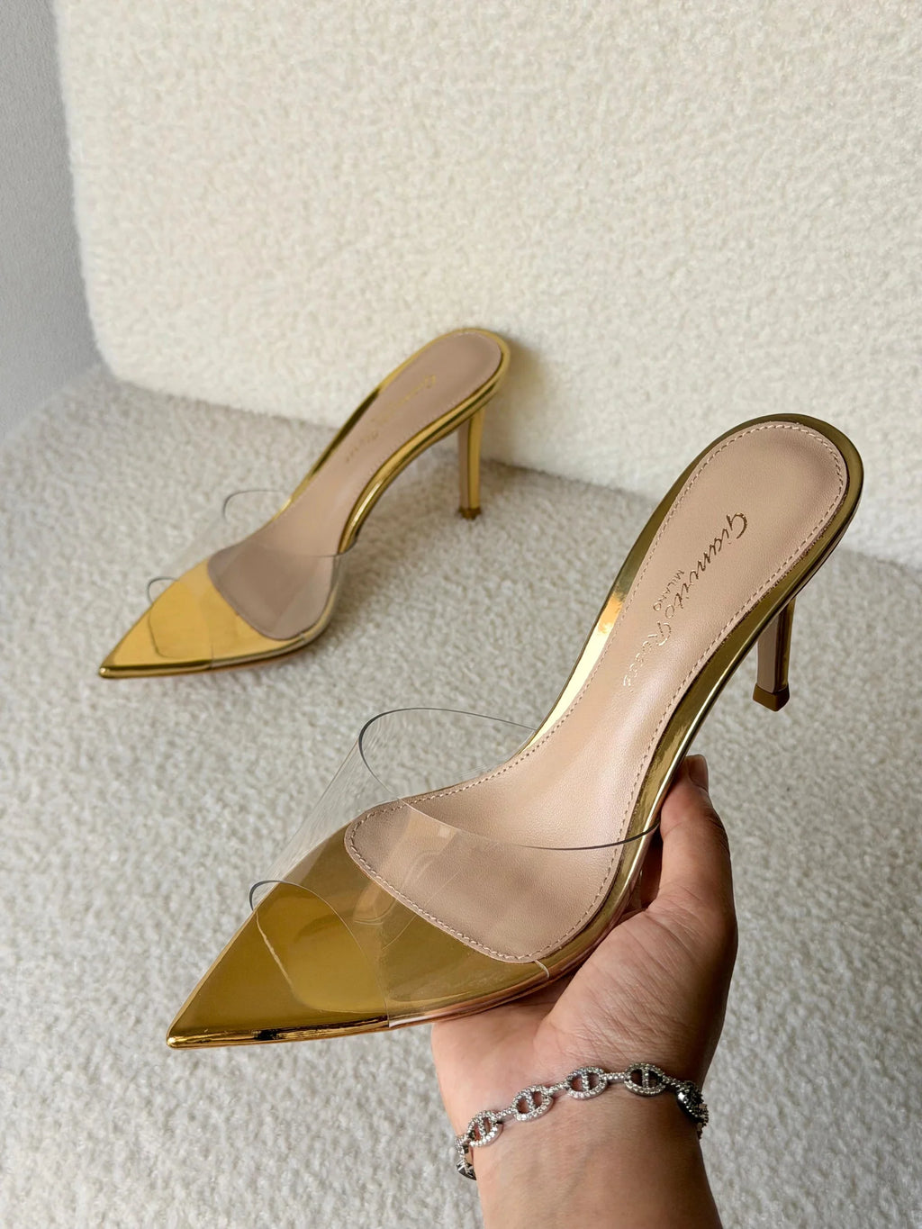Gianvito Rossi Ellle 105 Mules
