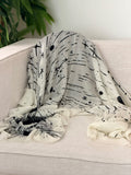 Abstract Mark and Star Shawl