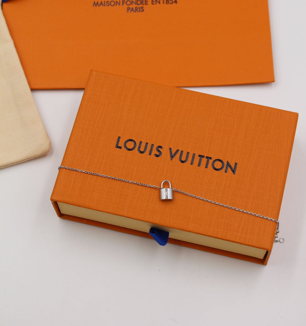 Louis Vuitton Lock Me Bracelet Silve