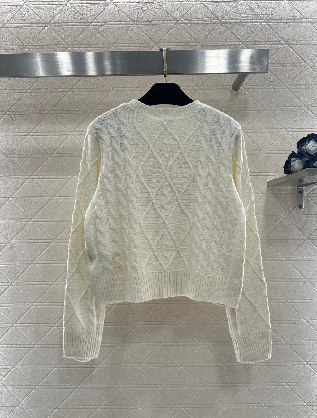 Chanel Cable Knit Sweater