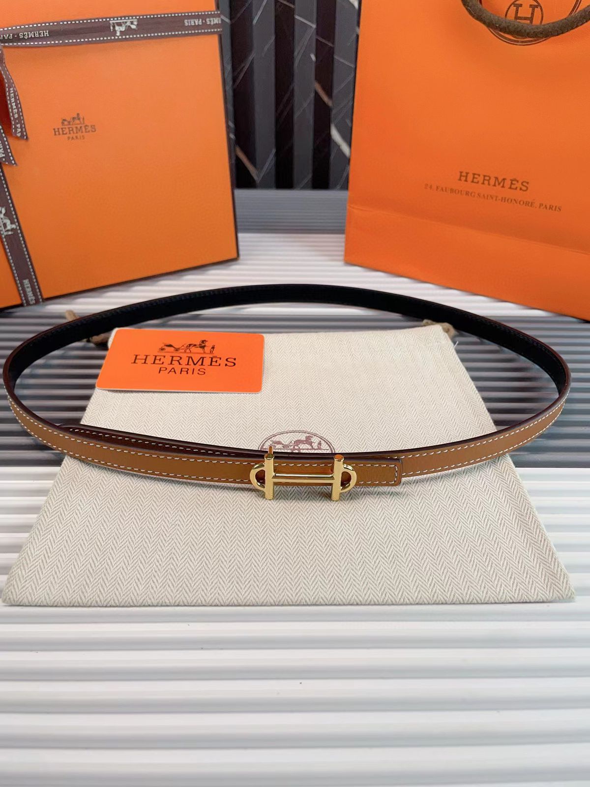 Hermès Mini Roulis Belt