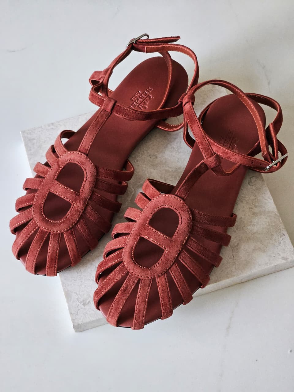 Hermès Suede Gladiator