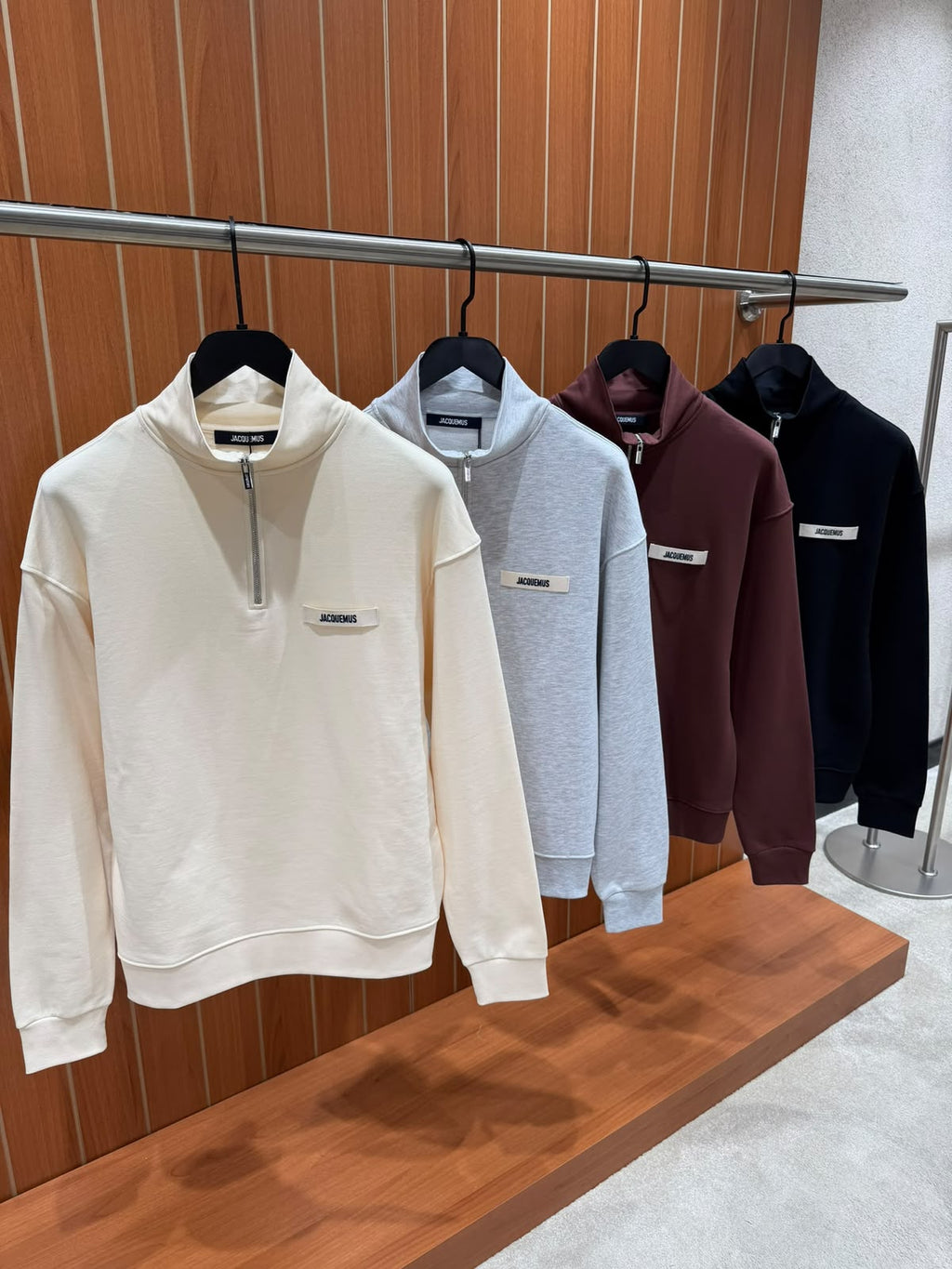 Jacquemus Quarter-Zip Sweatshirt