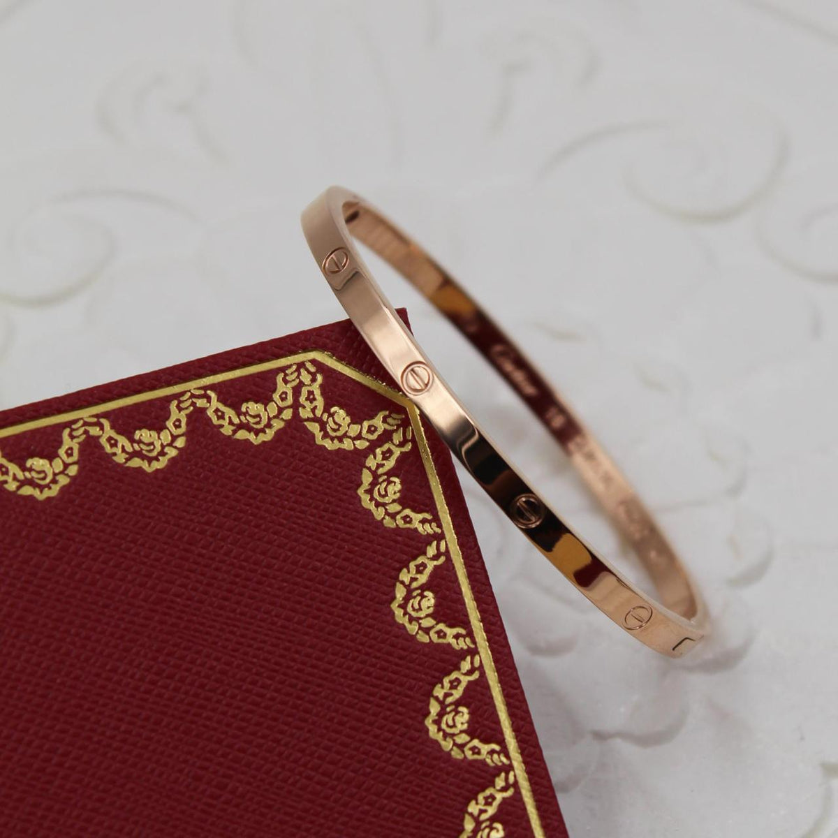 Cartier LOVE Bracelets in White Gold, Yellow Gold and Rose Gold