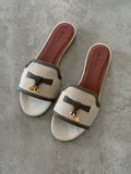 Loro Piana Fabric and Leather Flat