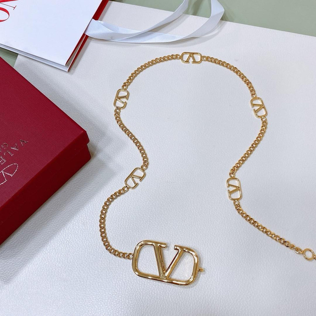 VALENTINO GARAVANI VLogo Signature Chain Belt