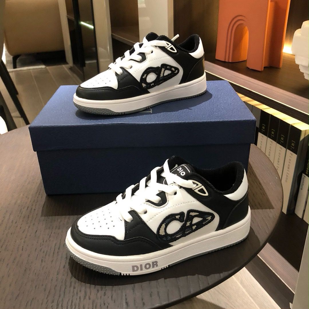 Dior Kids Lace Up CD Sneakers