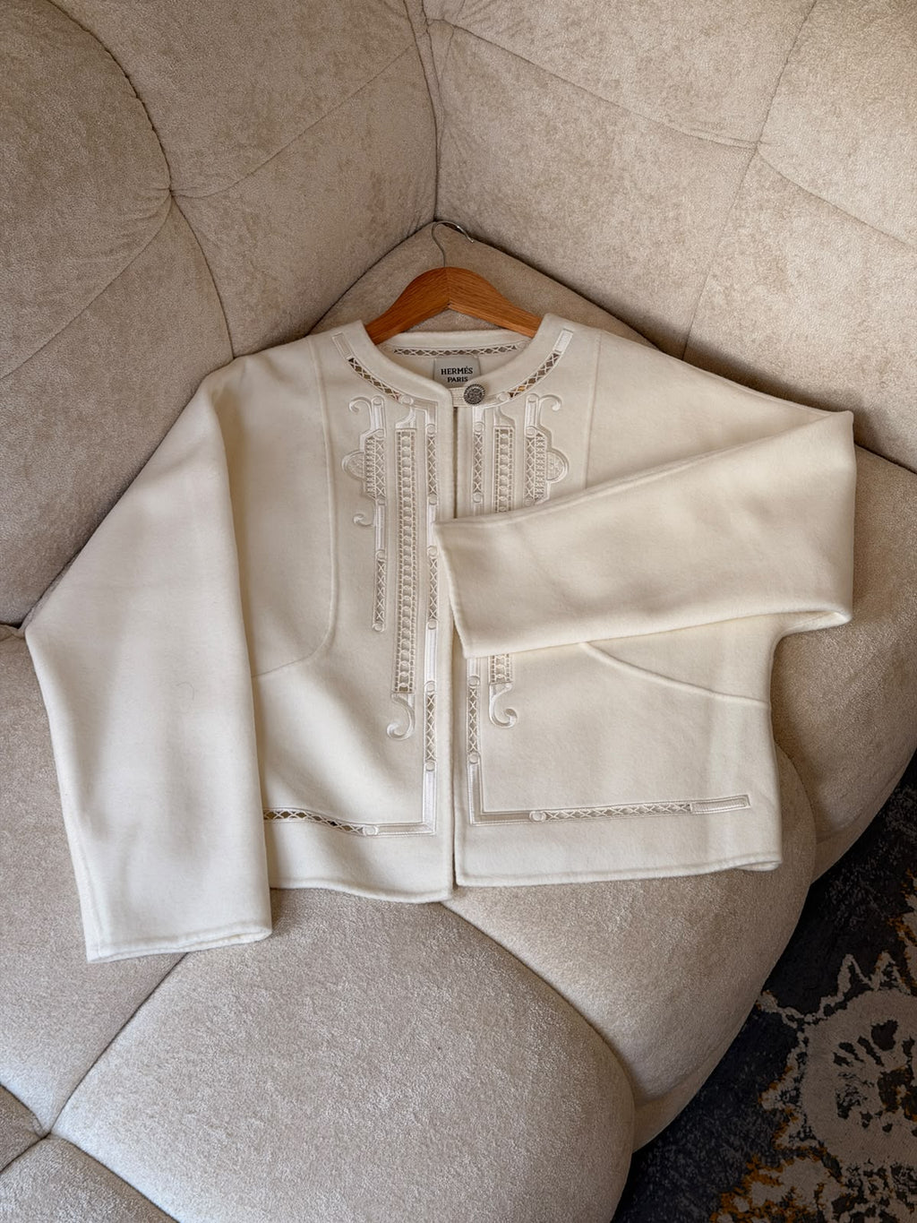 Hermès — Brandebourgs Embroidered Jacket