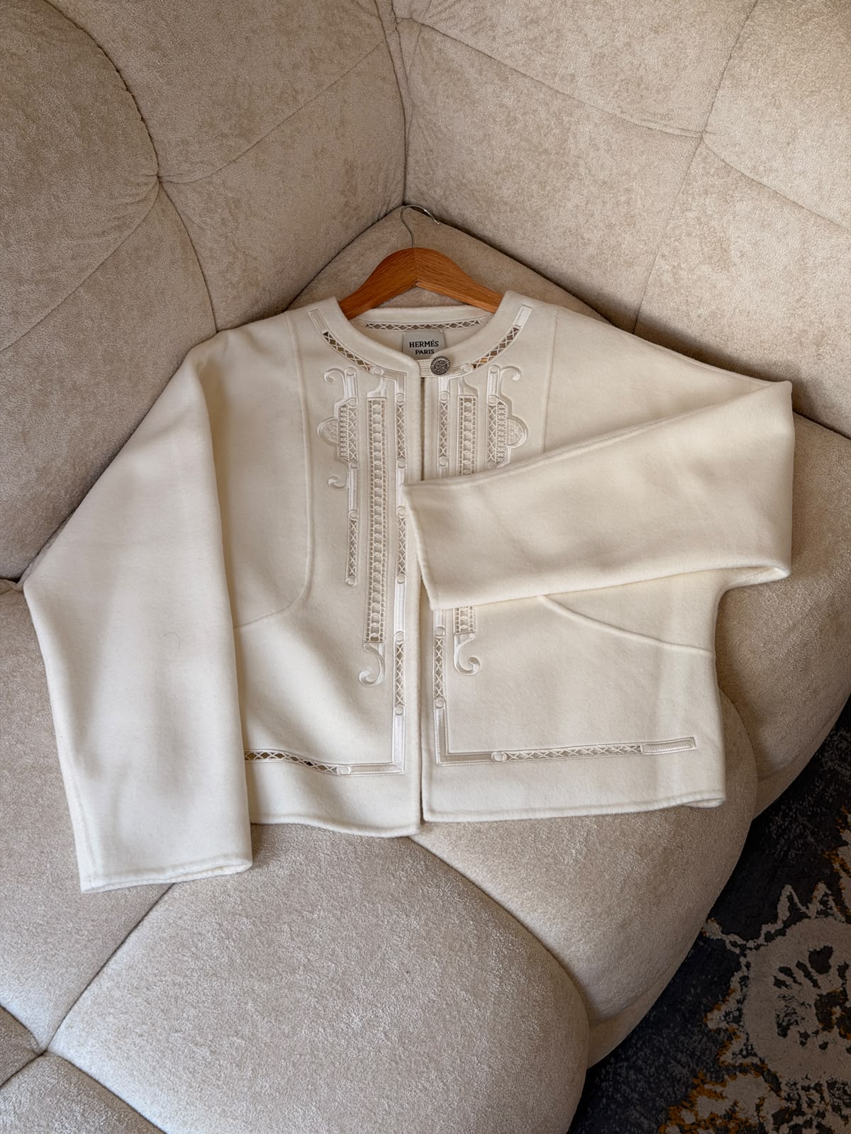 Hermès — Brandebourgs Embroidered Jacket