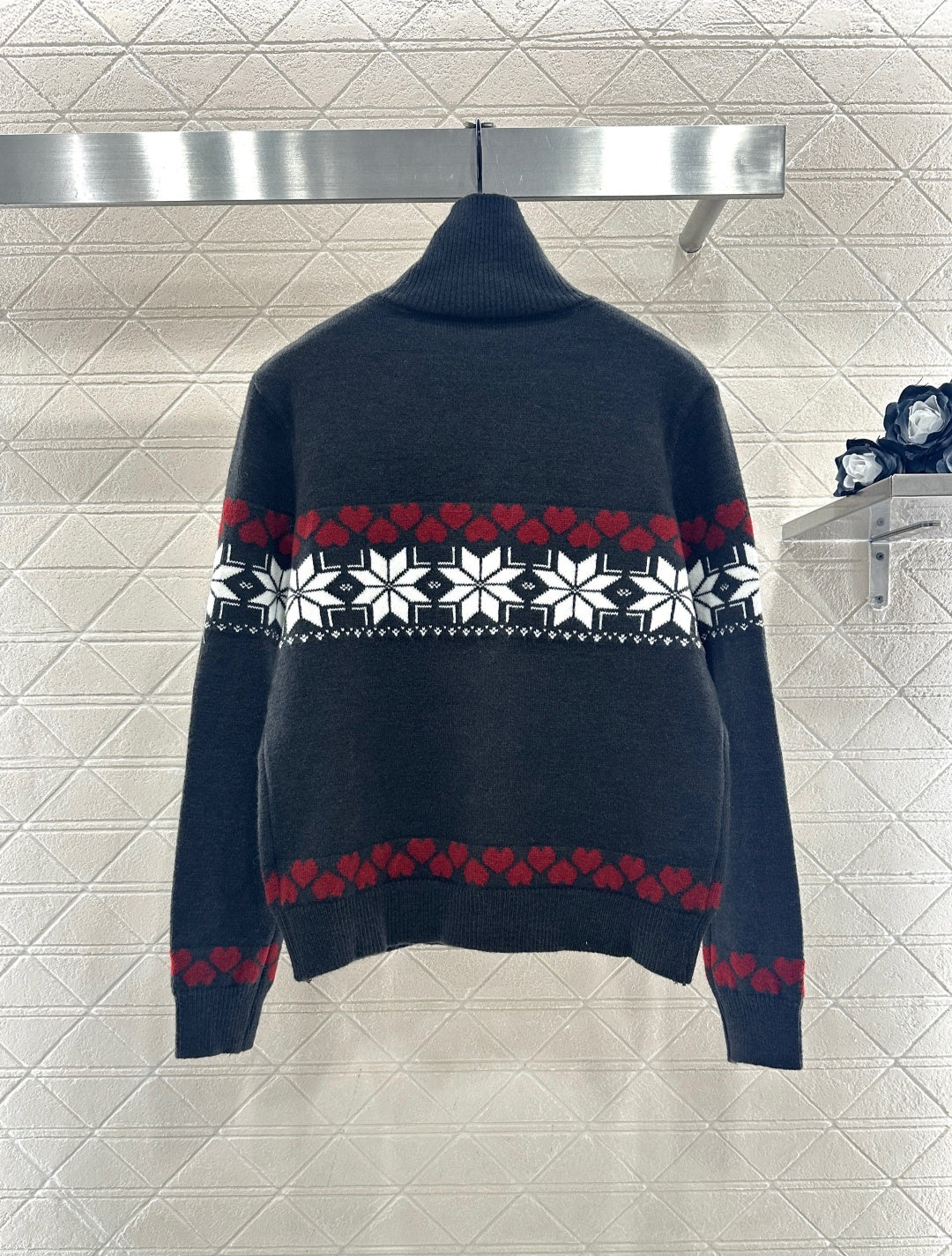 Chanel Nordic Print Wool