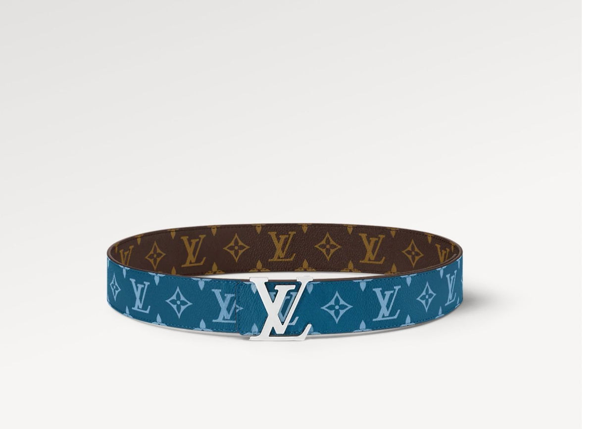 Louis Vuitton LV Initiales Monogram Eclipse Belt