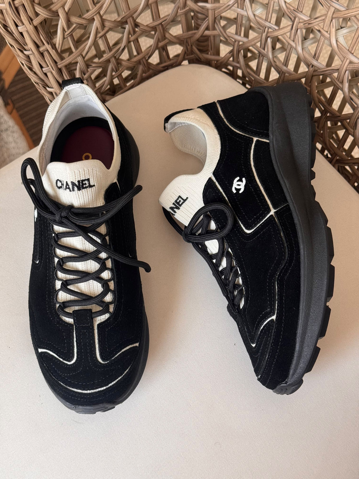 Chanel Mes  Suede Calfskin & Grained Calfskin