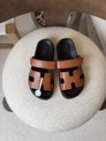 Hermès Chypre Suede Sandals