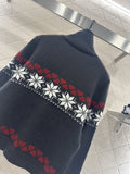 Chanel Nordic Print Wool
