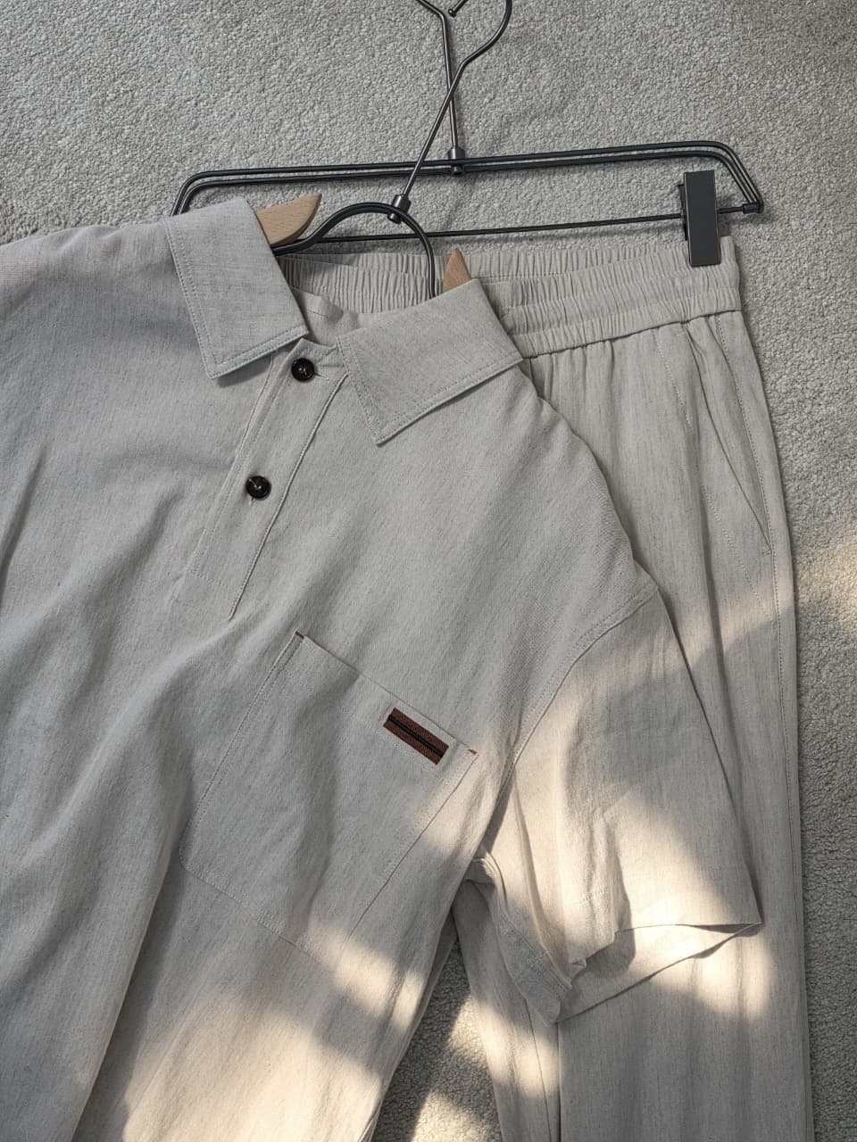 Zegna Pocket Polo Trouser Set
