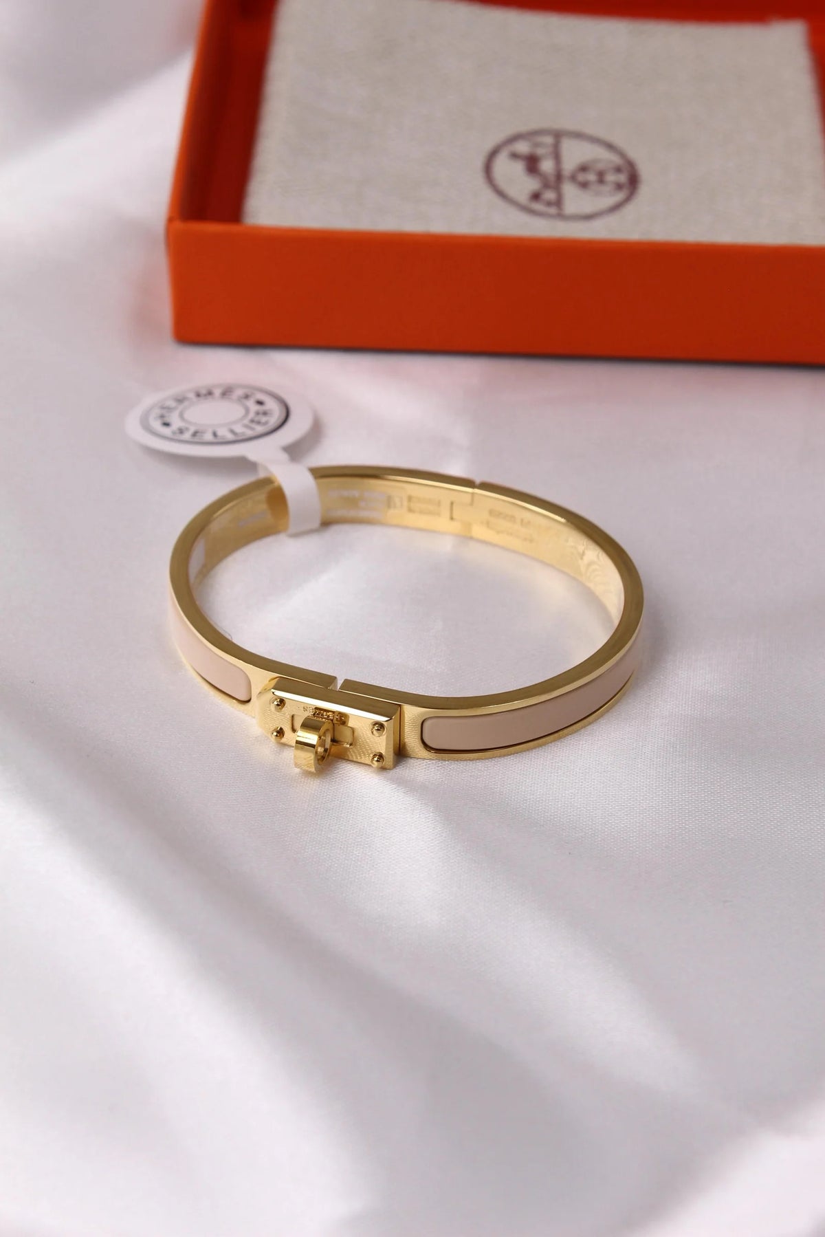 Hermes Brazalete Mini Clic Kelly (17cm)