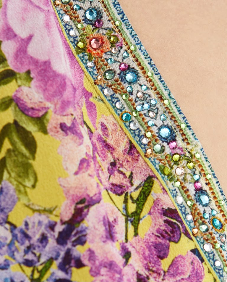 Camilla Crystal-Embellished Printed Silk Maxi Dress