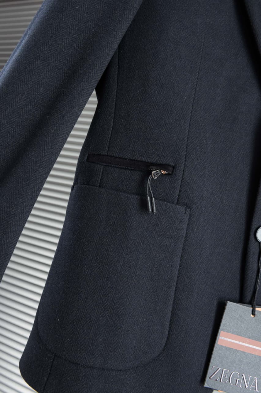 ZEGNA Herringbone Blazer