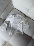 Gucci Kids White Cat Long Sleeve Top