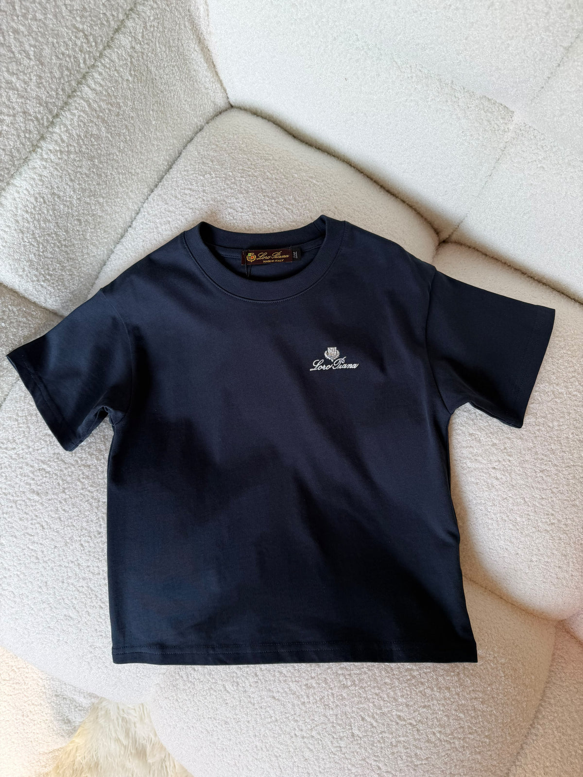 Loro Piana Kids Small Logo Tee