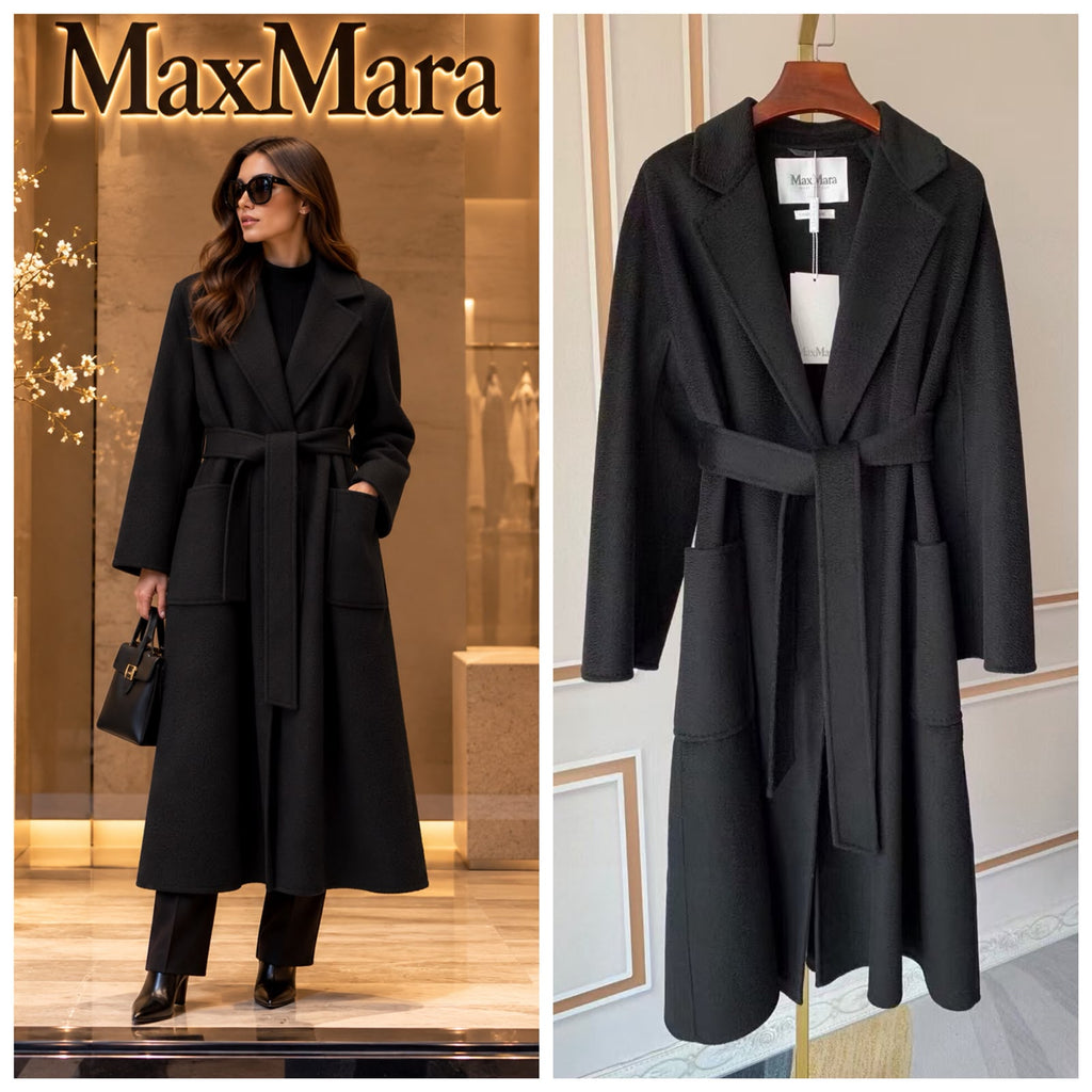 Max Mara Classic Belted Wool Coat