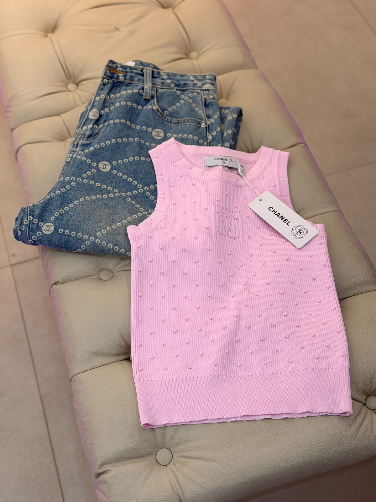 Chanel Knit Tank Top