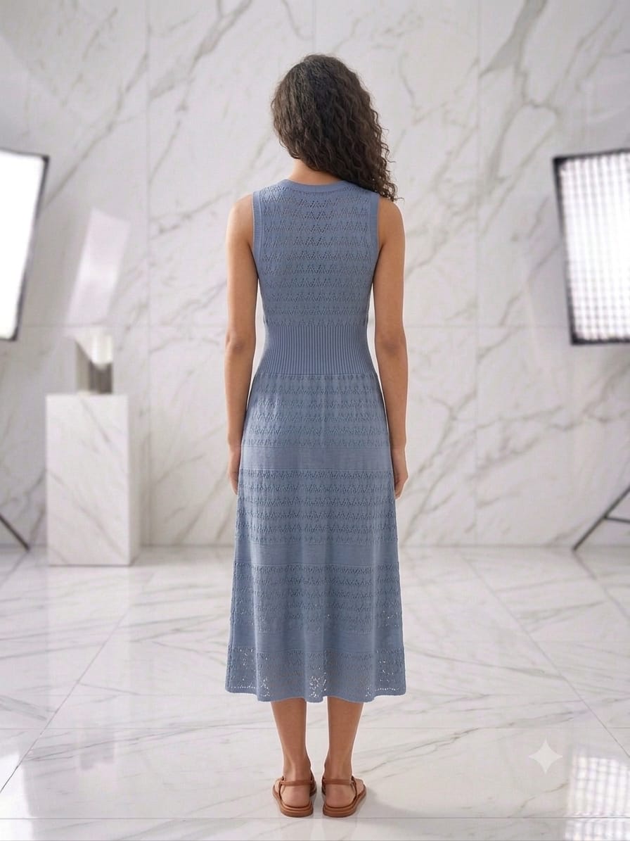 Alaïa Sleeveless Open-Knit