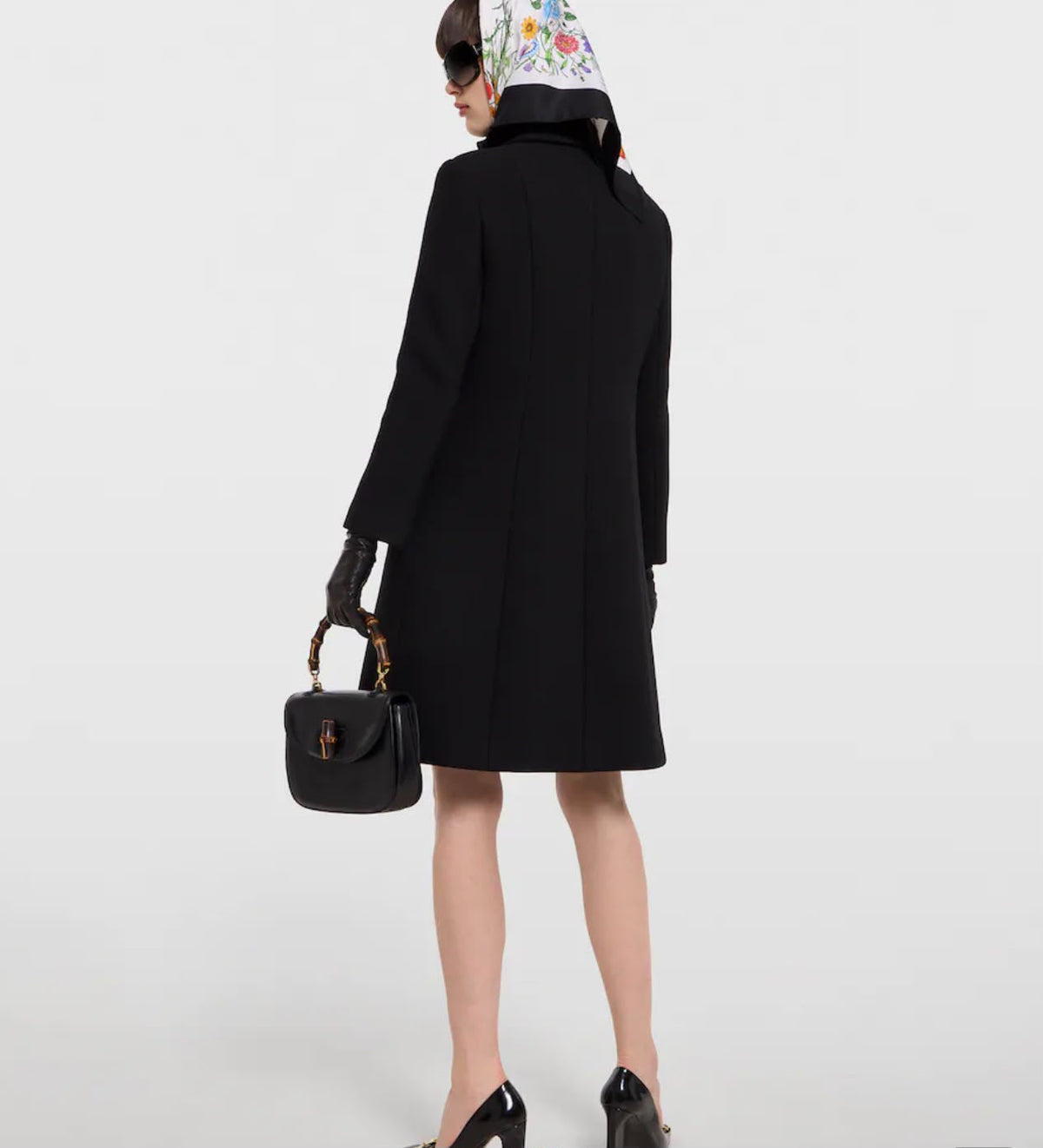 Gucci Wool Coat with Interlocking G Buttons