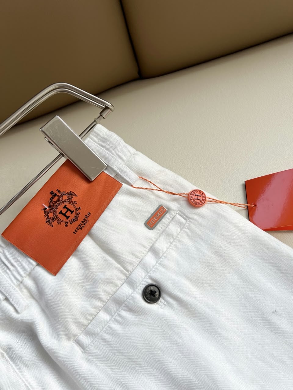 HERMES Drawstring Trousers