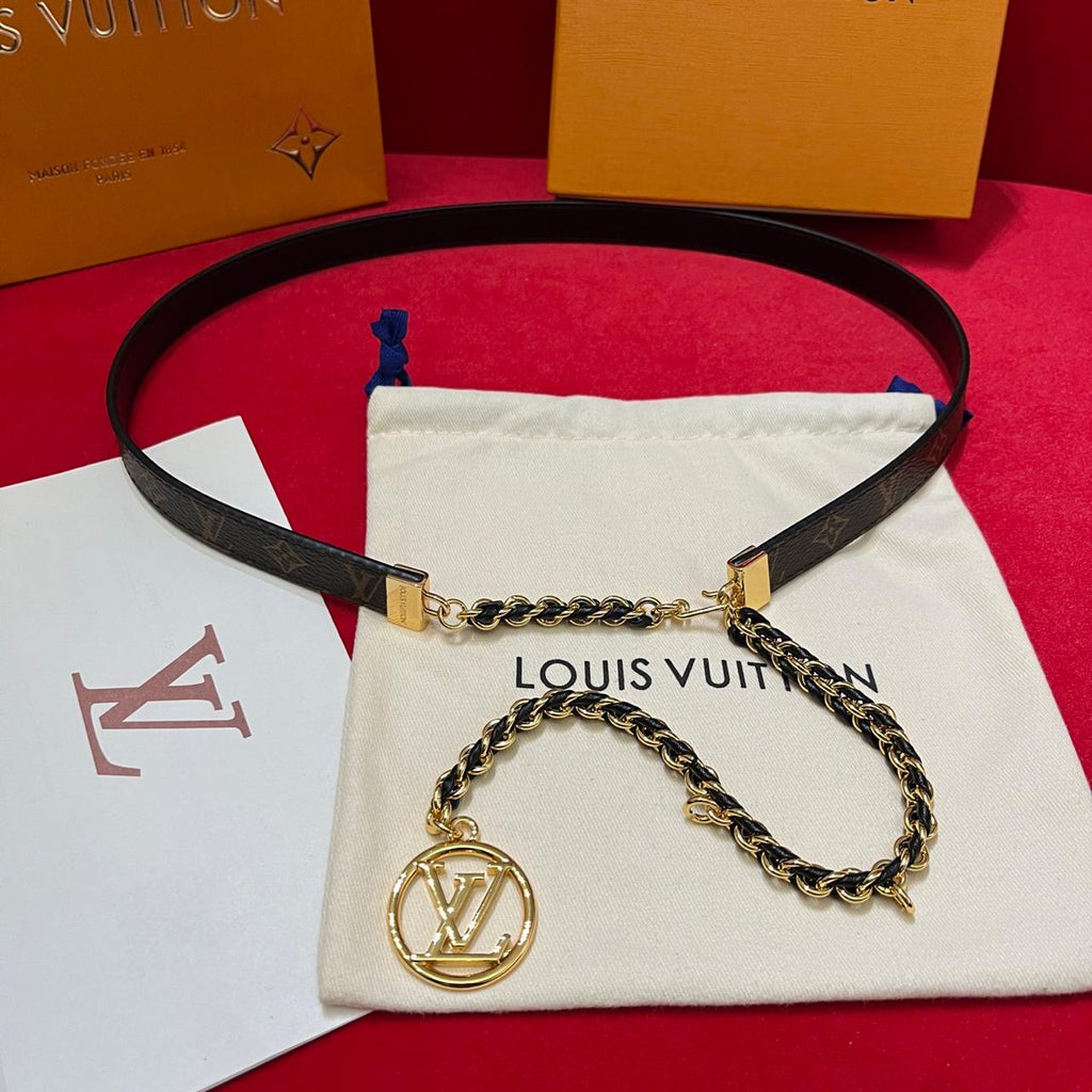 LOUIS VUITTON — LV Circle Chain Belt