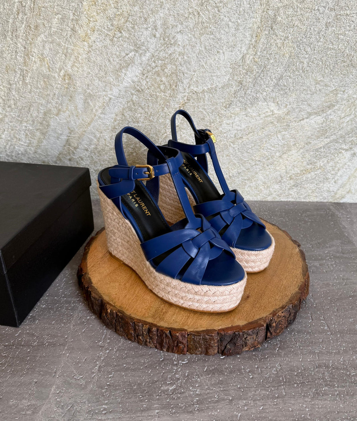 YSL Espadrilles Wedge Sandals