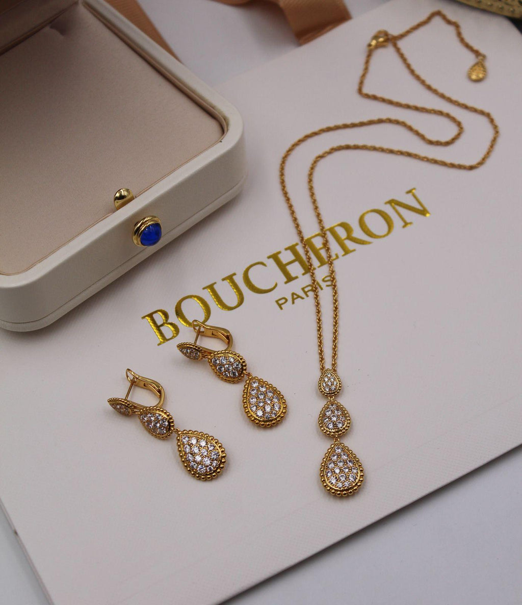 Boucheron Serpent Bohème Necklace,  & Earrings Set