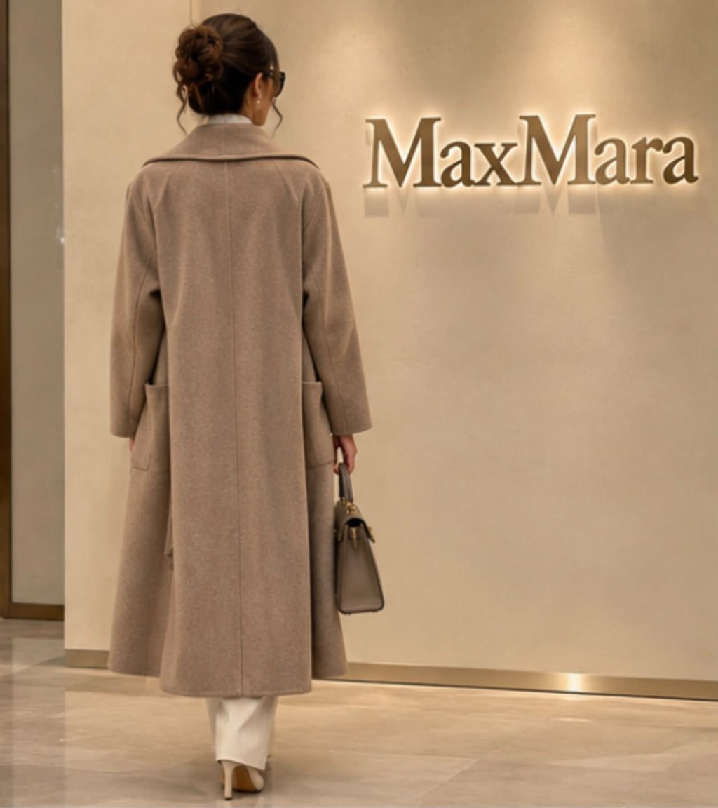 MAX MARA Long Lapel Coat