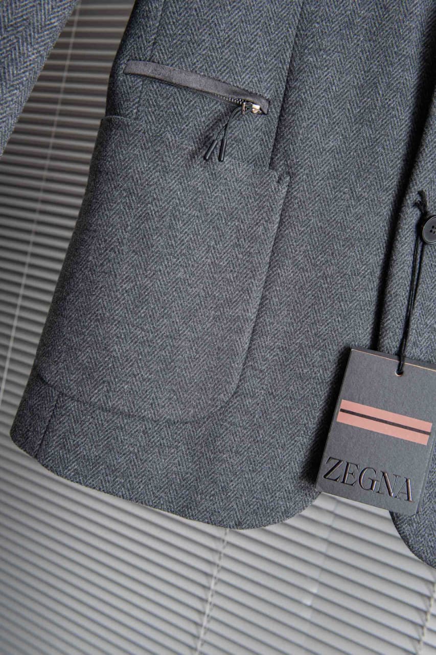 ZEGNA Herringbone Blazer