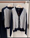 LORO PIANA Geometric Cardigan