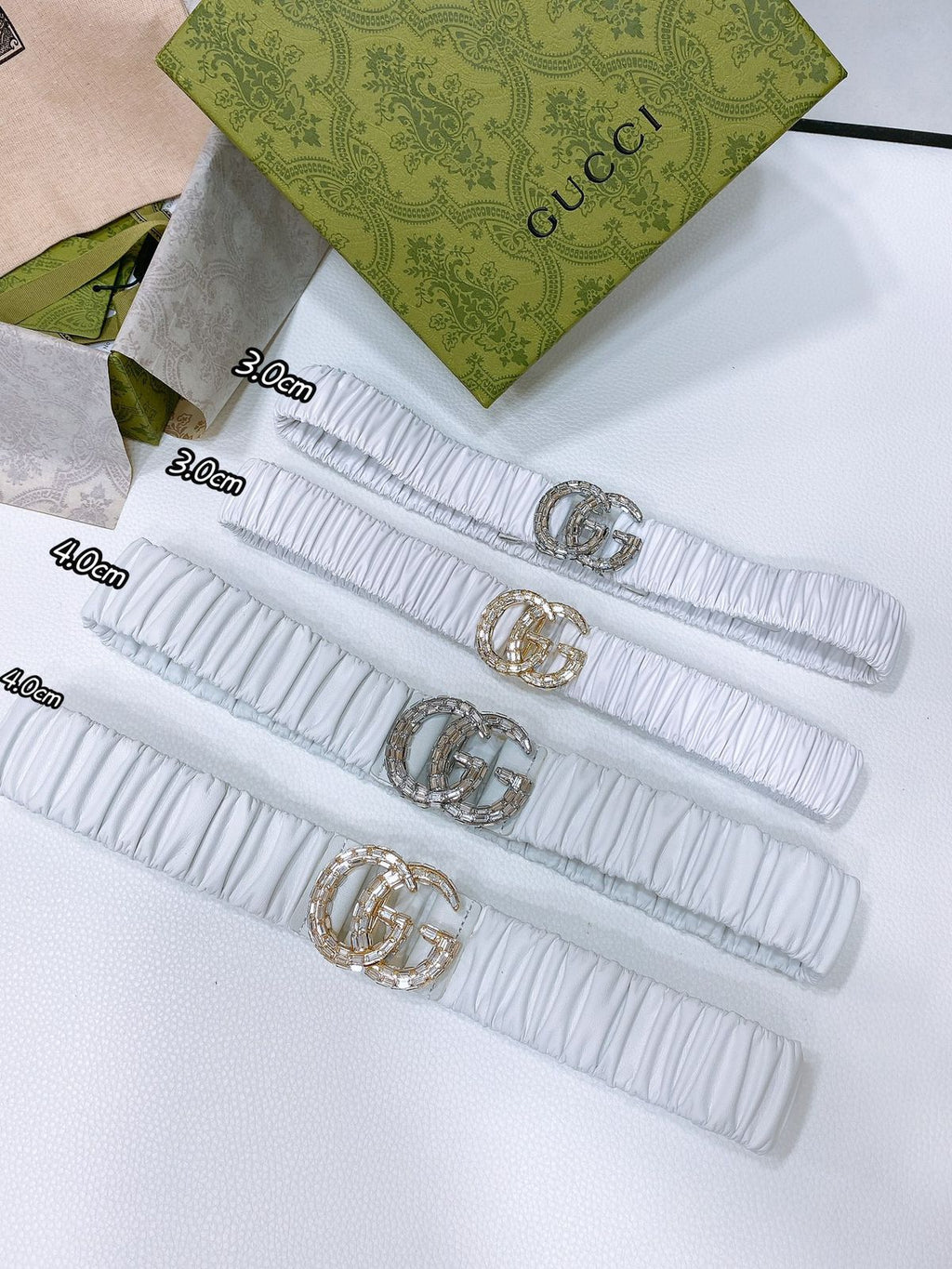 Gucci GG Marmont Elastic Belt