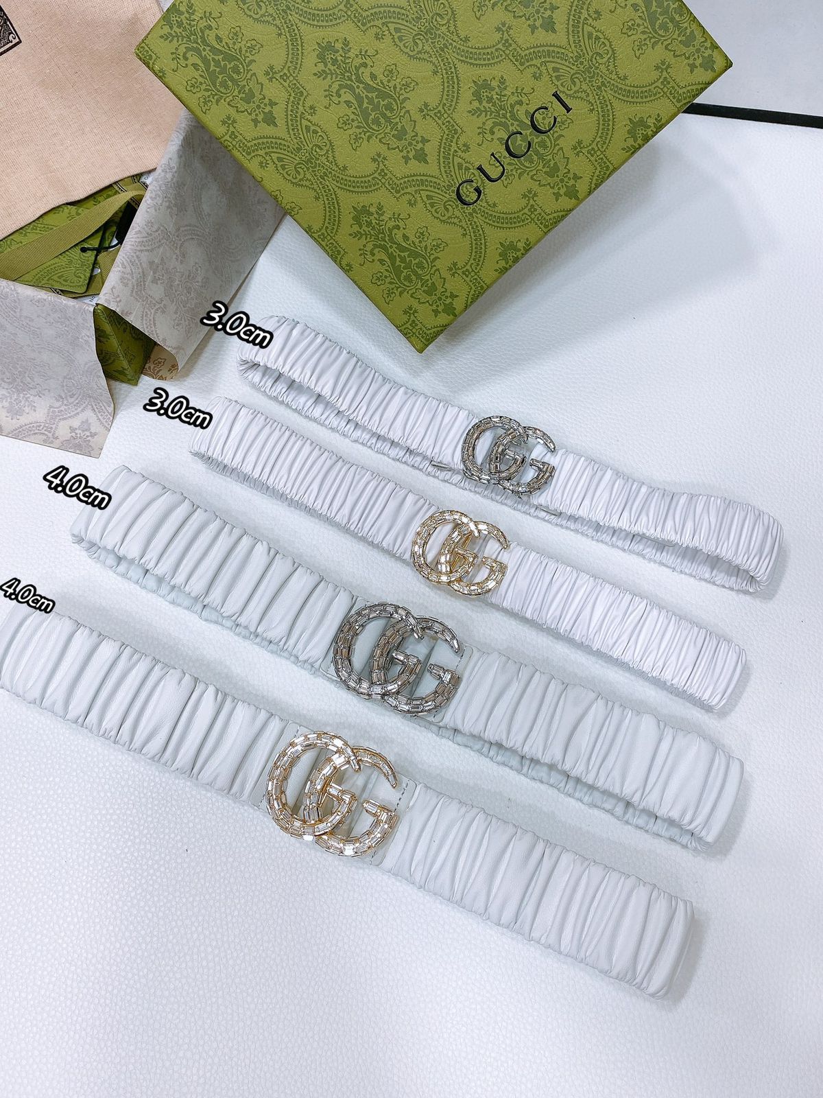 Gucci GG Marmont Elastic Belt
