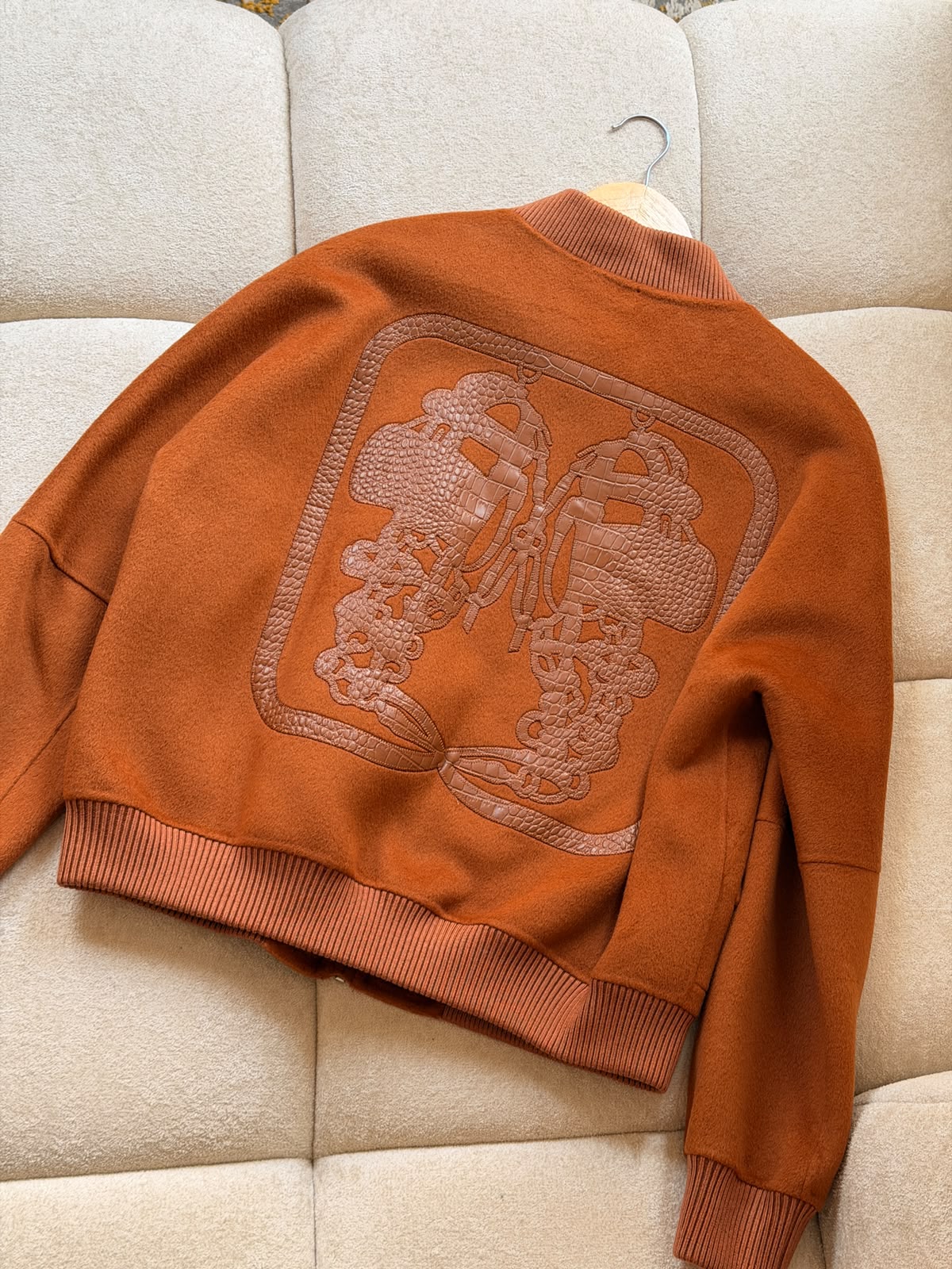 Hermès — Étriers Bomber Jacket