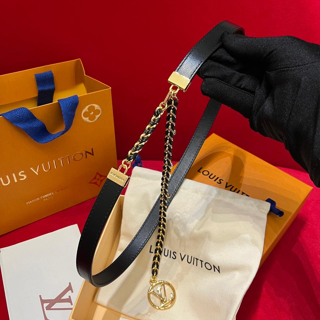 LOUIS VUITTON — LV Circle Chain Belt