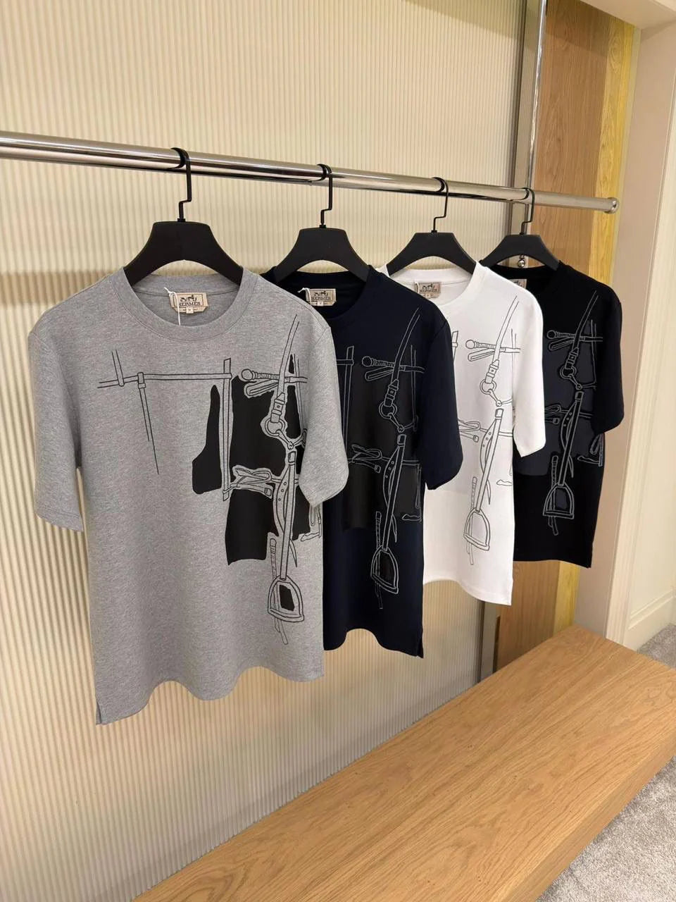 Hermes Harnais en Gouache 3D t-shirt