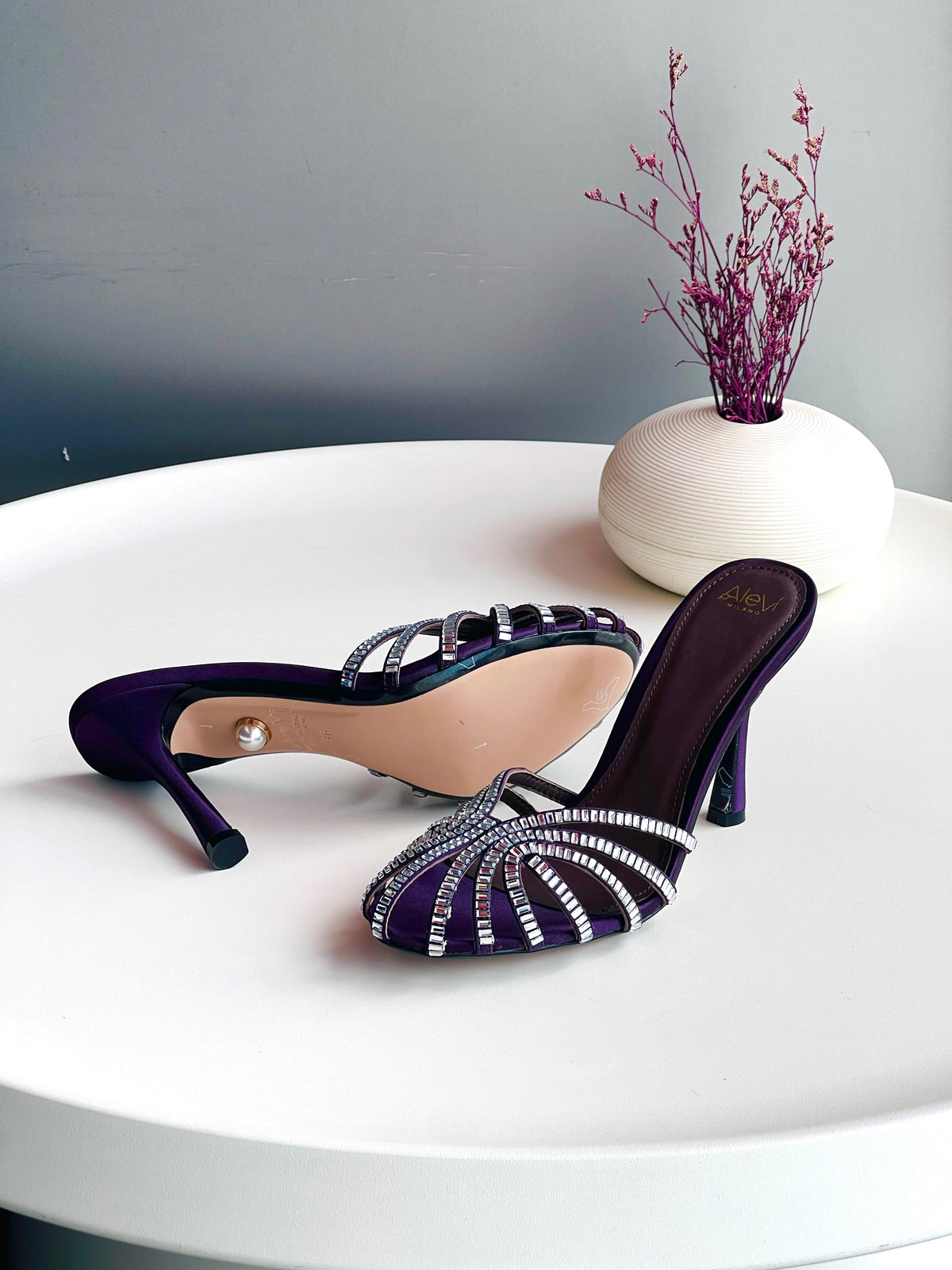Alevi milano Suede Mules