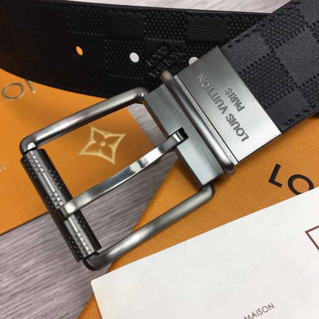 Louis Vuitton Damier Infini Reversible Leather Belt