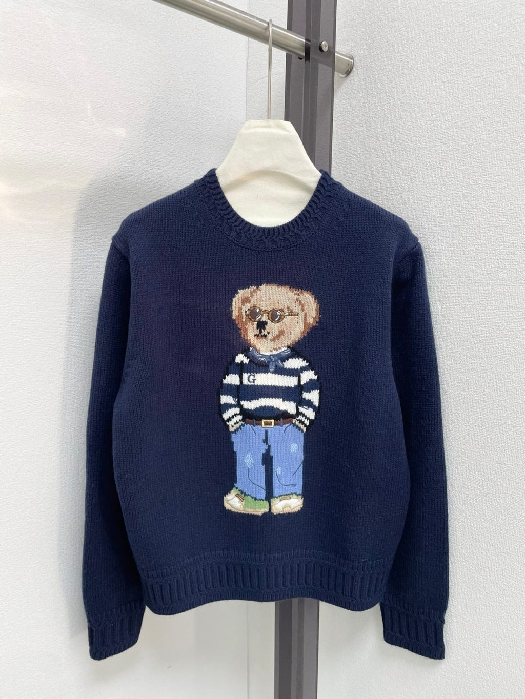 Polo Ralph Lauren Polo Bear Cotton-Blend Knit Sweater
