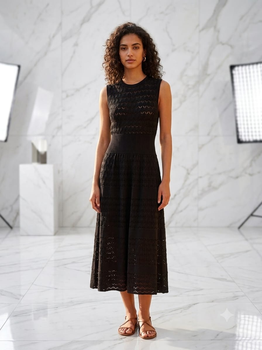 Alaïa Sleeveless Open-Knit