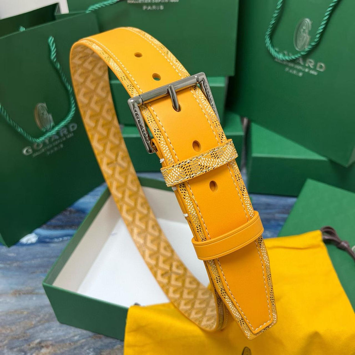 Goyard Edmond Reversible BeltEdmond Reversible Belt