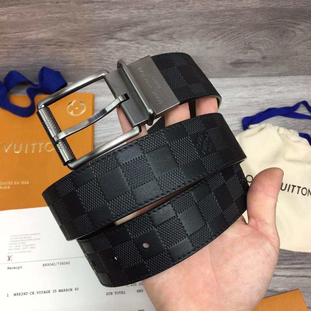 Louis Vuitton Damier Infini Reversible Leather Belt