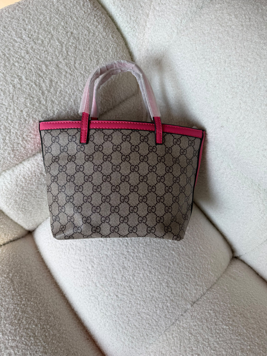 Gucci Kids Cat Face Tote