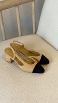 Chanel Slingback Heels